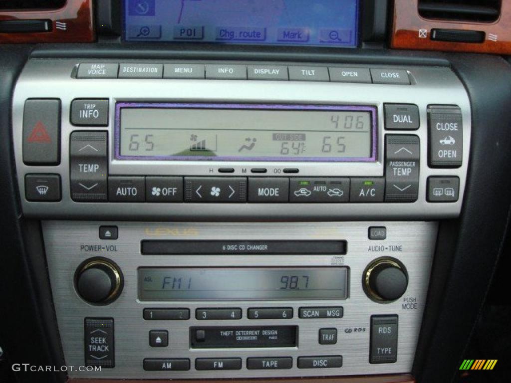 2004 Lexus SC 430 Controls Photo #48443823