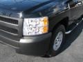 2008 Black Chevrolet Silverado 1500 Work Truck Extended Cab  photo #3