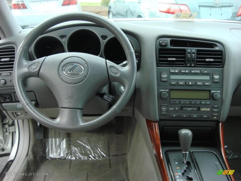 2004 Lexus GS 300 Light Charcoal Dashboard Photo #48444084