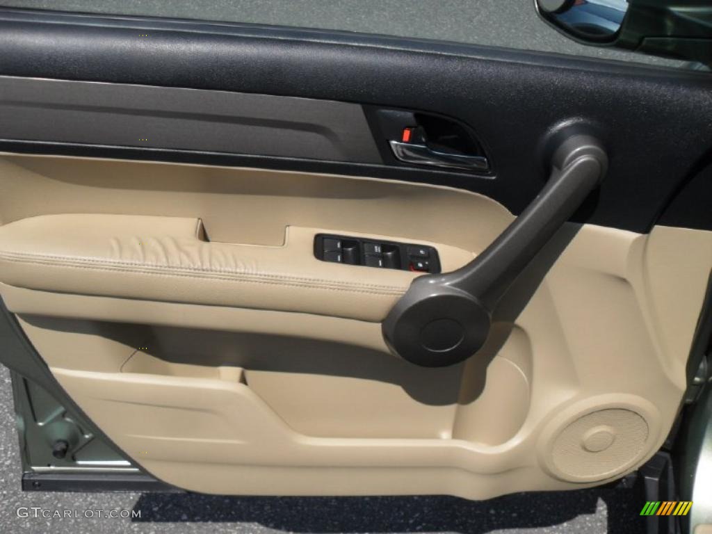 2008 CR-V EX-L - Green Tea Metallic / Ivory photo #8