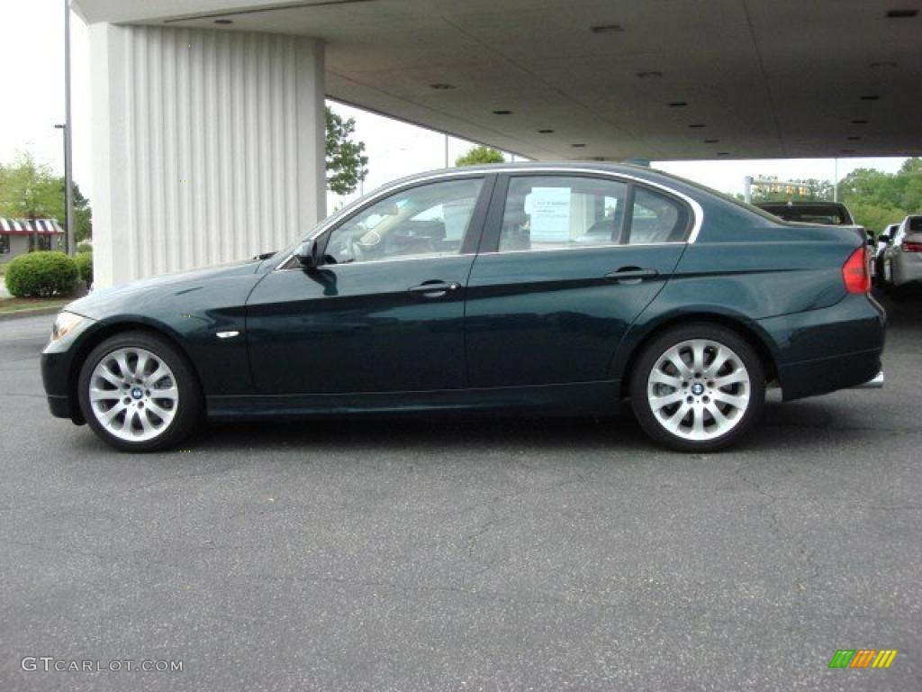 Deep Green Metallic 2006 BMW 3 Series 330i Sedan Exterior Photo #48444378