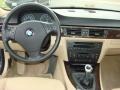 Beige 2006 BMW 3 Series 330i Sedan Dashboard