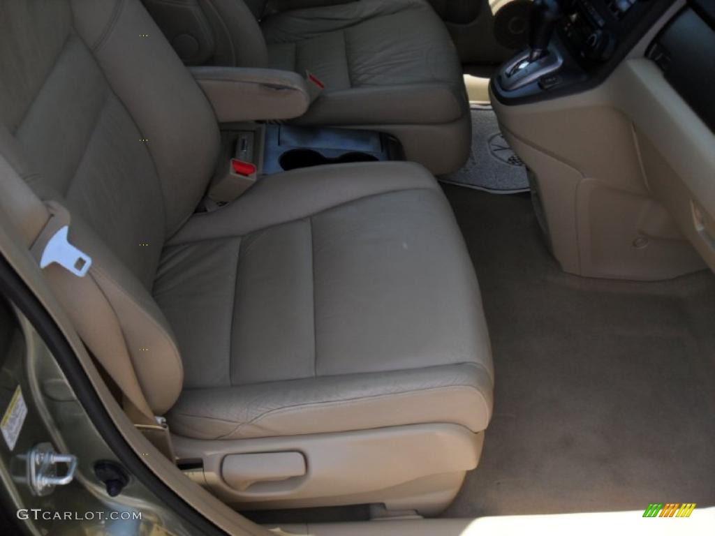2008 CR-V EX-L - Green Tea Metallic / Ivory photo #23