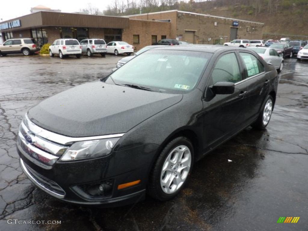 Tuxedo Black Metallic 2011 Ford Fusion SE Exterior Photo #48444795