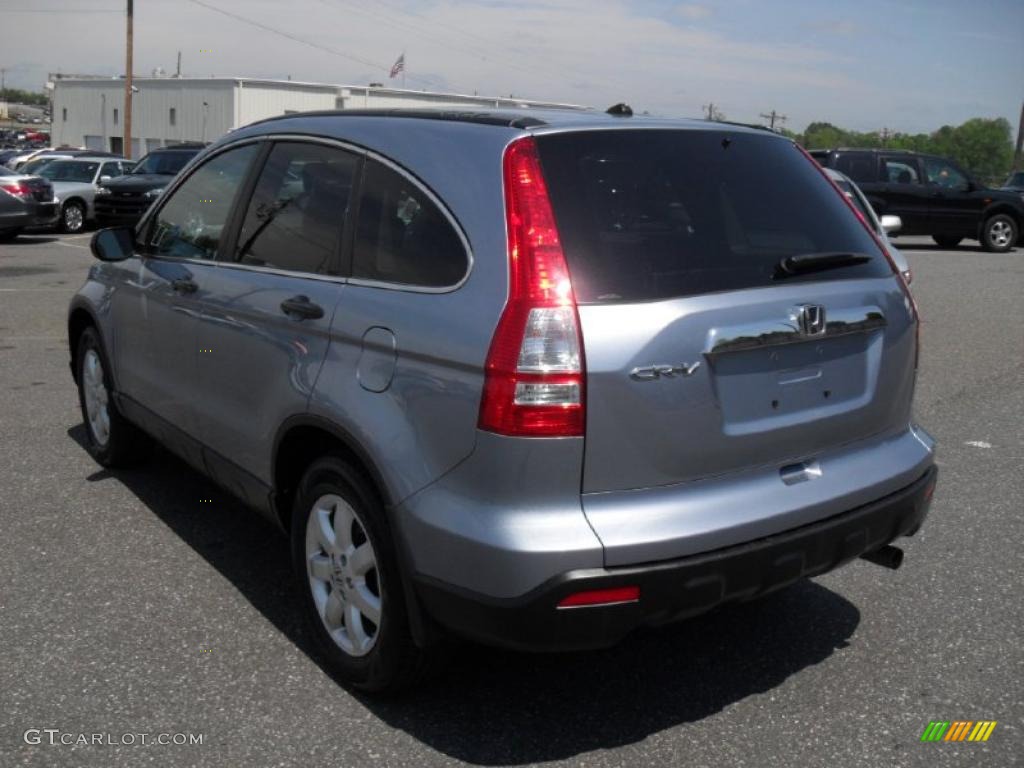 2008 CR-V EX - Glacier Blue Metallic / Gray photo #2