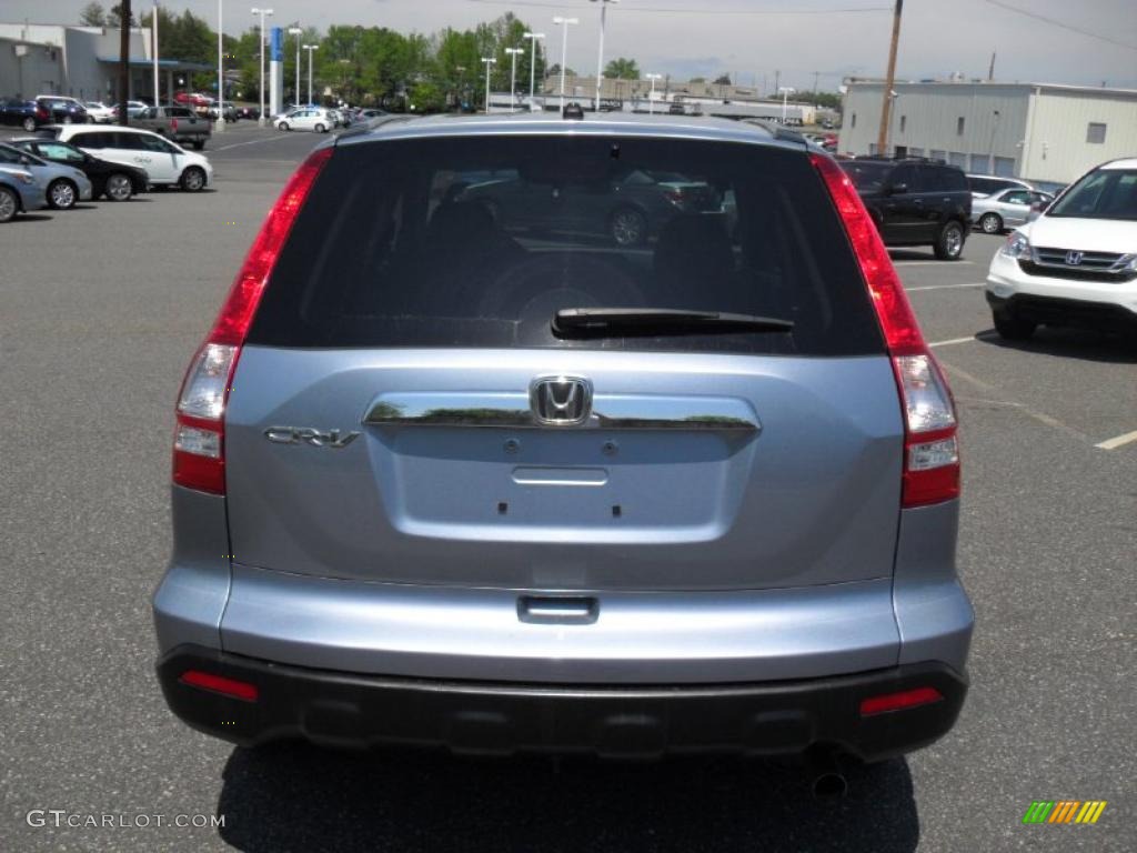 2008 CR-V EX - Glacier Blue Metallic / Gray photo #3