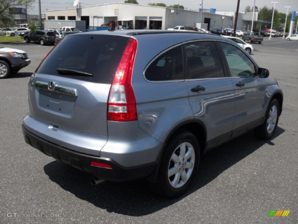 2008 CR-V EX - Glacier Blue Metallic / Gray photo #4