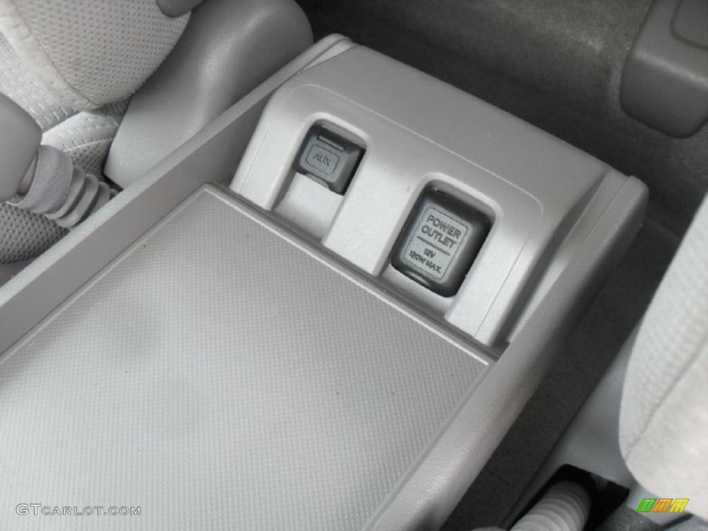 2008 CR-V EX - Glacier Blue Metallic / Gray photo #11