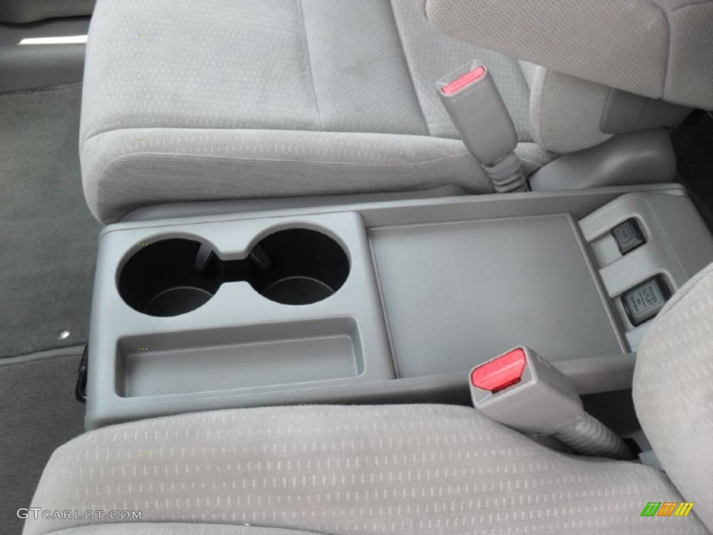 2008 CR-V EX - Glacier Blue Metallic / Gray photo #12