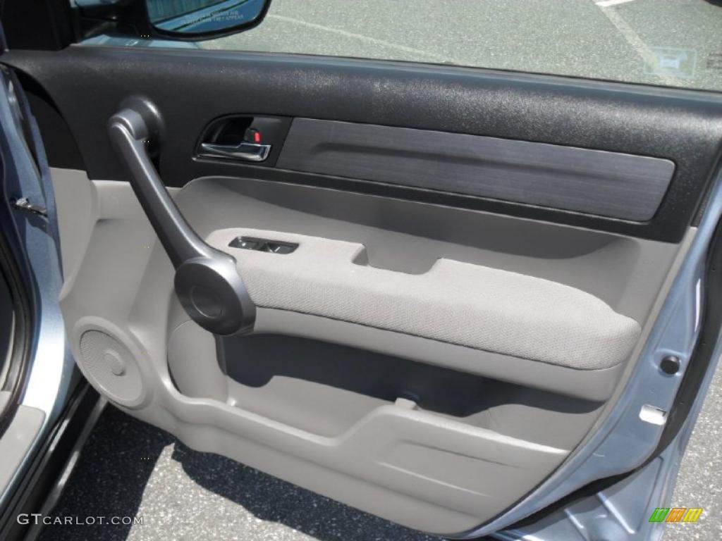2008 CR-V EX - Glacier Blue Metallic / Gray photo #25