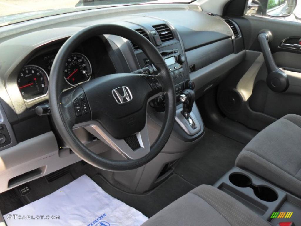 2008 CR-V EX - Glacier Blue Metallic / Gray photo #31