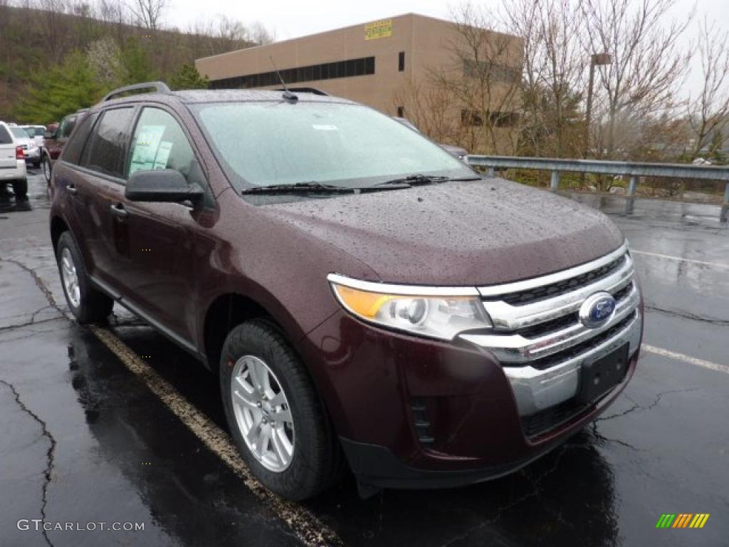 Bordeaux Reserve Red Metallic 2011 Ford Edge SE Exterior Photo #48446256