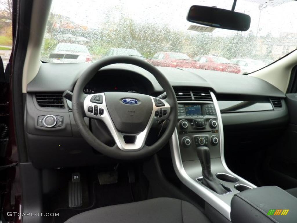 2011 Ford Edge SE Charcoal Black Dashboard Photo #48446382