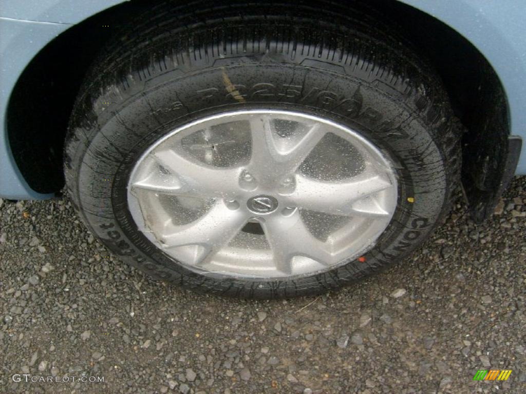 2011 Rogue SV AWD - Frosted Steel Metallic / Black photo #7