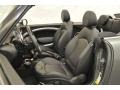 Punch Carbon Black Leather 2010 Mini Cooper S Convertible Interior Color