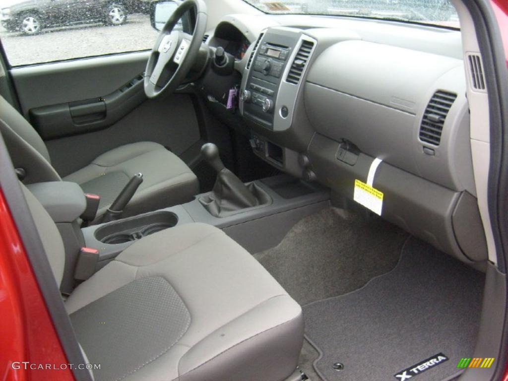 Gray Interior 2011 Nissan Xterra S 4x4 Photo #48446949