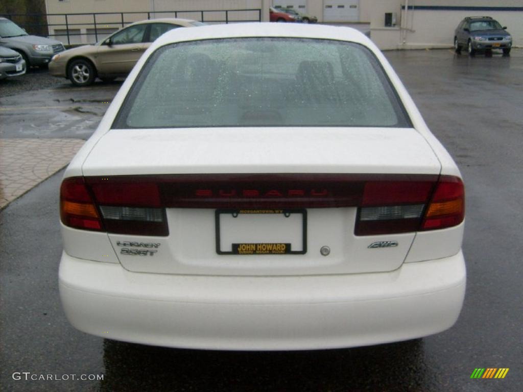 2003 Legacy 2.5 GT Sedan - White Frost Pearl / Gray photo #5