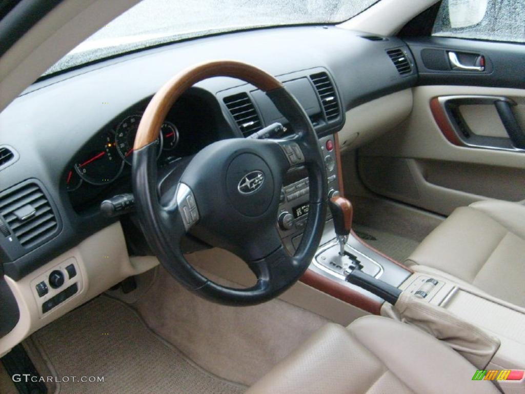 Taupe Interior 2006 Subaru Outback 3.0 R L.L.Bean Edition Sedan Photo #48447765