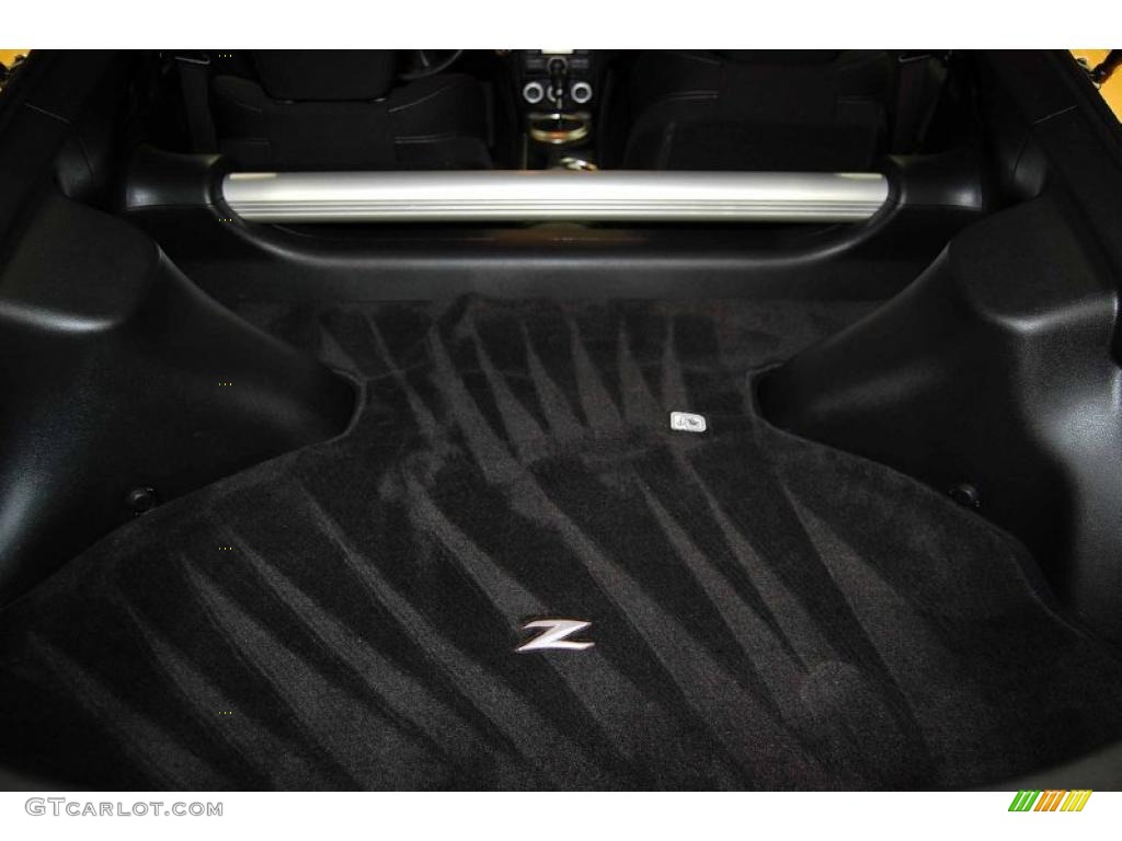 2009 370Z Coupe - Chicane Yellow / Black Cloth photo #13