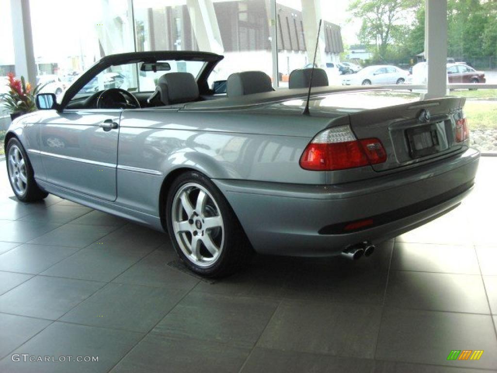 2006 3 Series 330i Convertible - Silver Grey Metallic / Grey photo #3