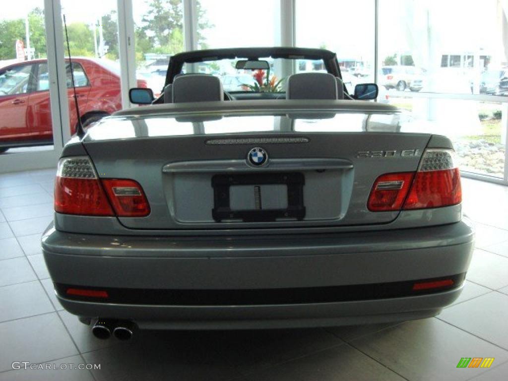 2006 3 Series 330i Convertible - Silver Grey Metallic / Grey photo #4