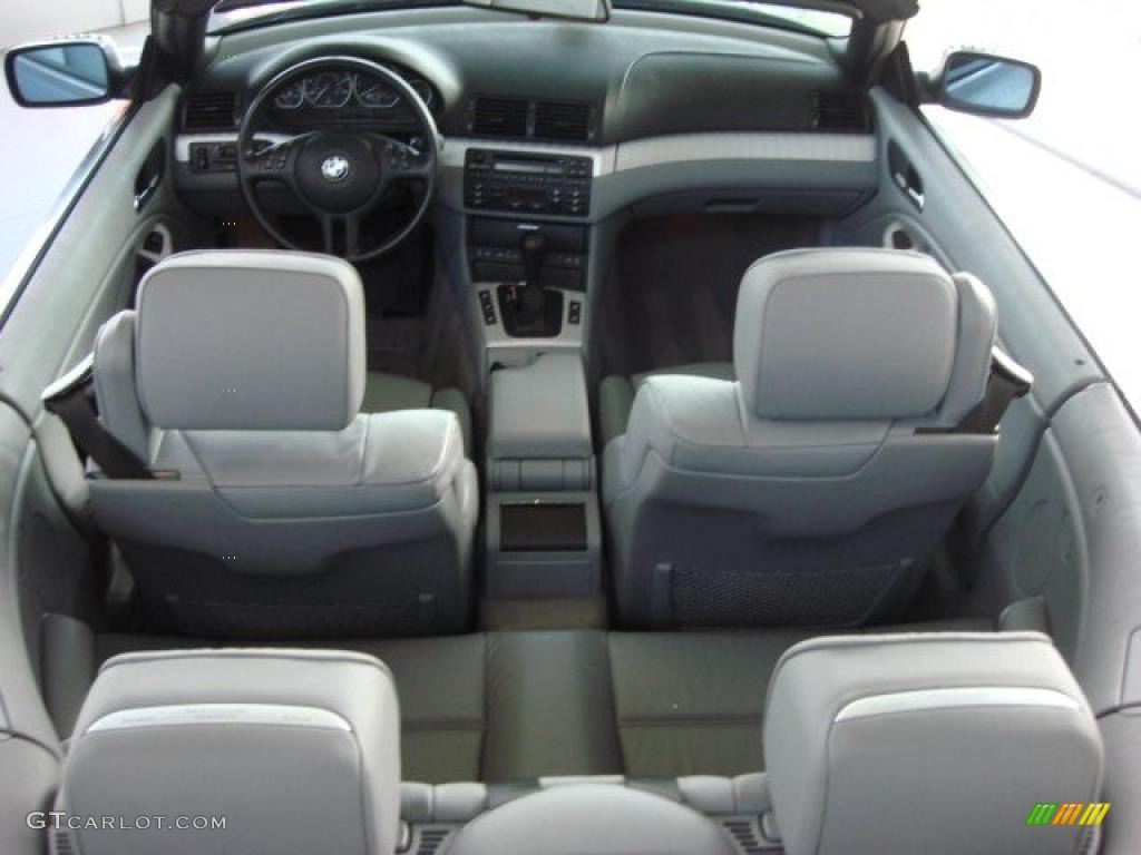 2006 3 Series 330i Convertible - Silver Grey Metallic / Grey photo #8