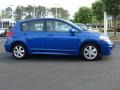 2011 Metallic Blue Nissan Versa 1.8 SL Hatchback  photo #2