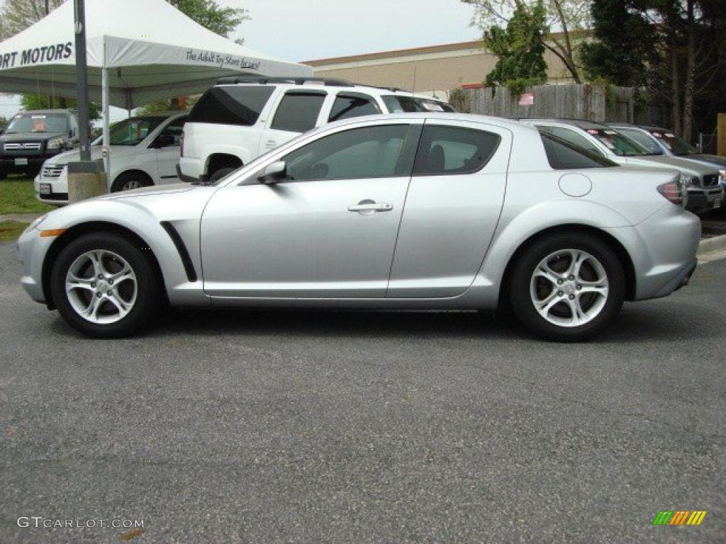 Sunlight Silver Metallic 2007 Mazda RX-8 Sport Exterior Photo #48448734