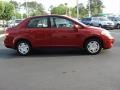 2010 Red Brick Metallic Nissan Versa 1.8 S Sedan  photo #2