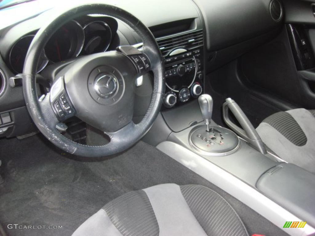 Black Interior 2007 Mazda RX-8 Sport Photo #48448854