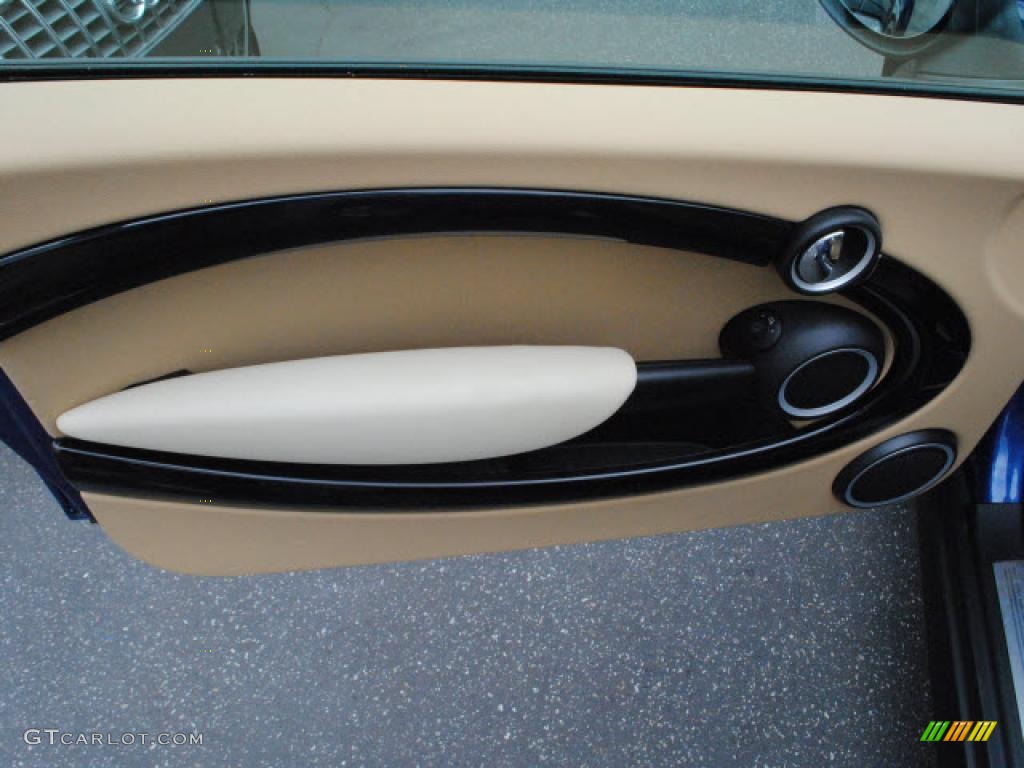2007 Mini Cooper S Hardtop Gravity Tuscan Beige Door Panel Photo #48449769