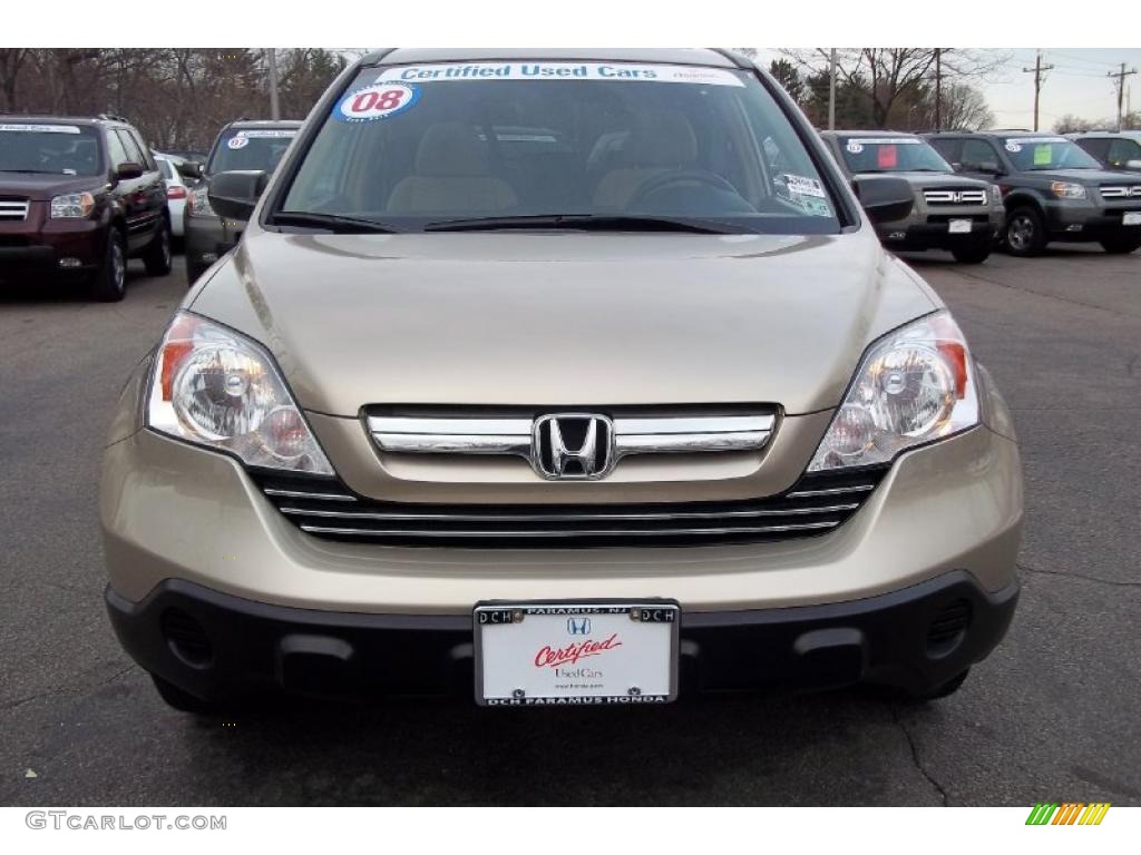 2008 CR-V EX 4WD - Borrego Beige Metallic / Ivory photo #4