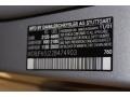 760: Quartz Silver Metallic 2002 Mercedes-Benz E 320 Sedan Color Code