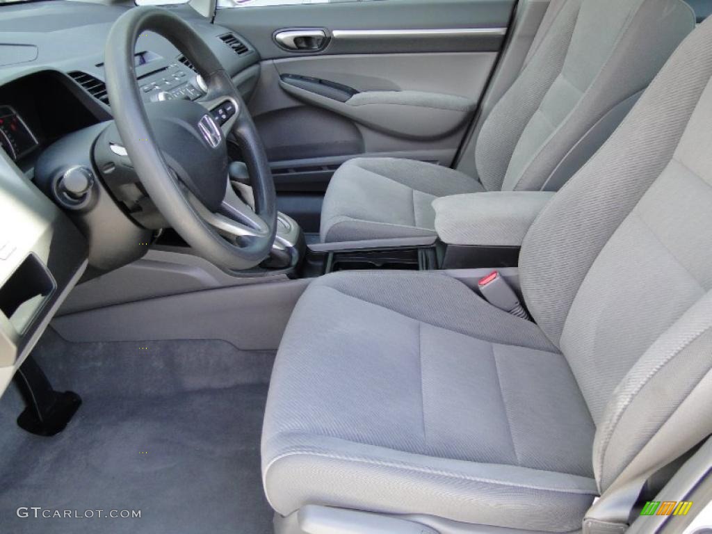 Gray Interior 2010 Honda Civic EX Sedan Photo #48451461