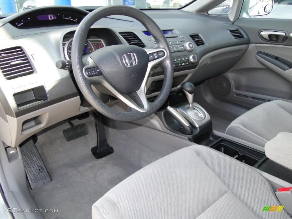 Gray Interior 2010 Honda Civic EX Sedan Photo #48451473