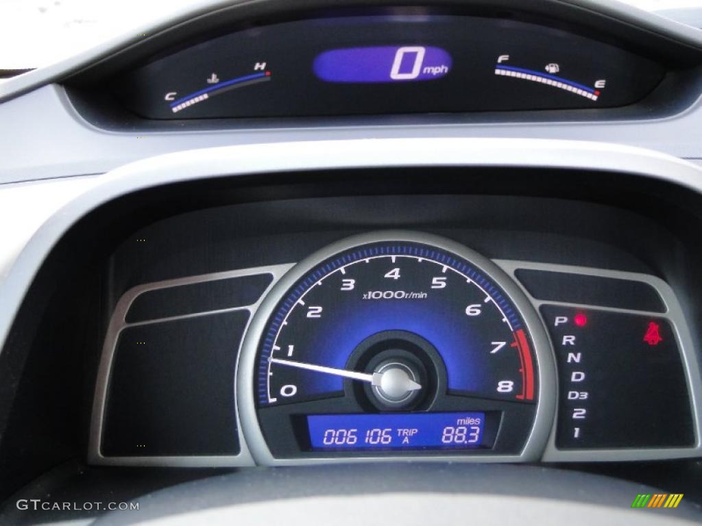 2010 Honda Civic EX Sedan Gauges Photo #48451521