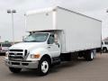 2008 Oxford White Ford F750 Super Duty XL Chassis Regular Cab Moving Truck  photo #3