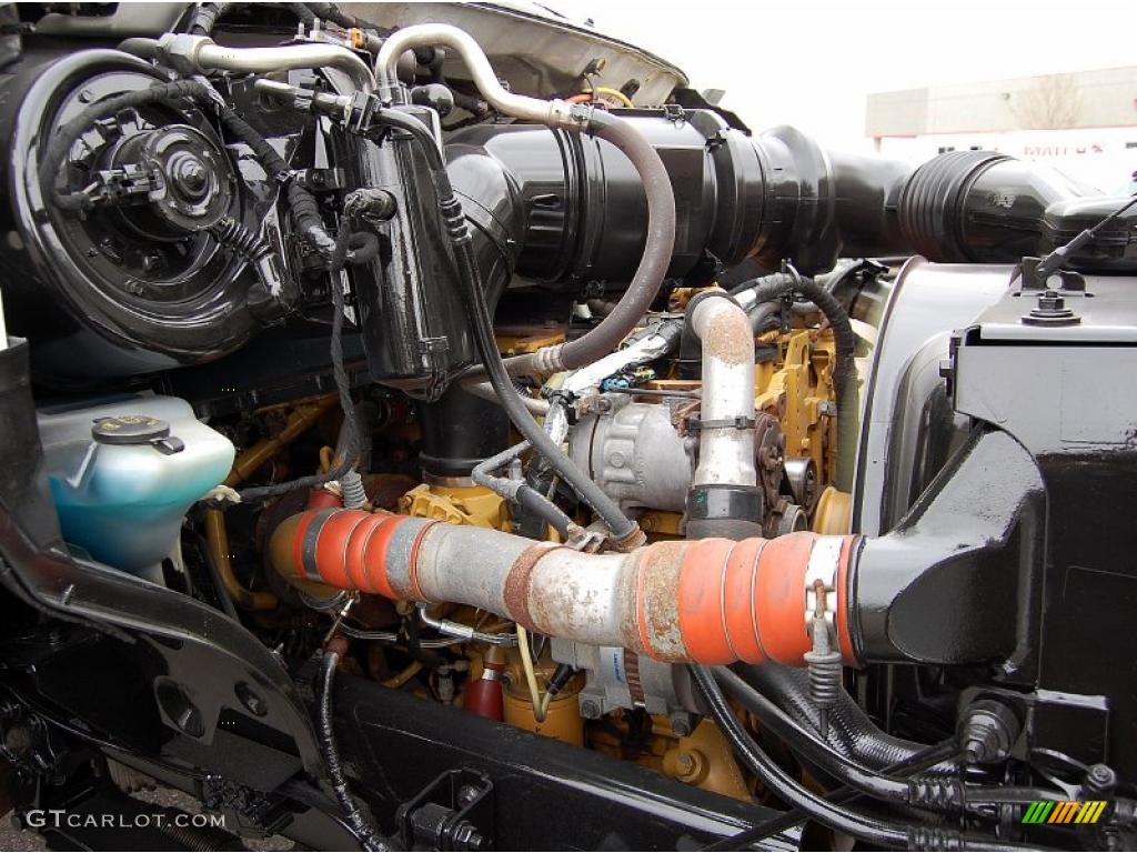 2008 Ford F750 Super Duty XL Chassis Regular Cab Moving Truck 7.2 Liter Caterpillar C7 Turbo-Diesel Inline 6 Cylinder Engine Photo #48452071