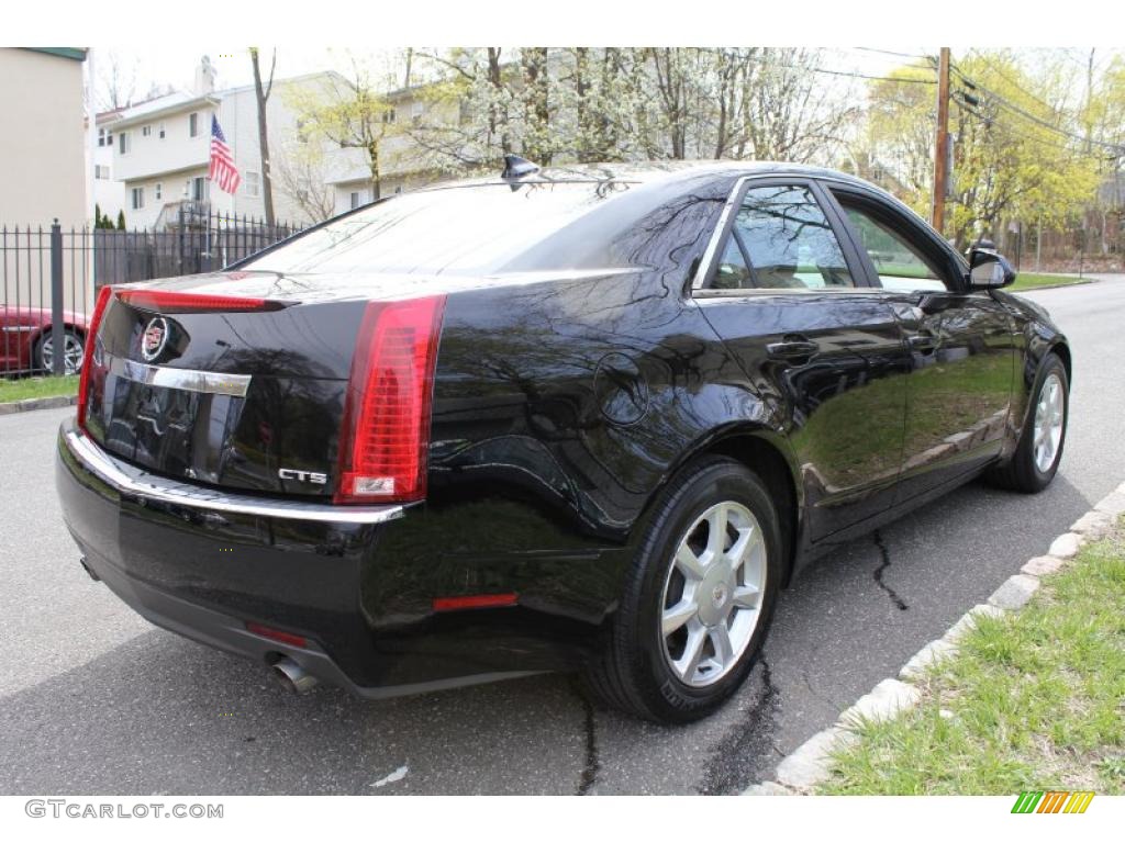 Black Ice 2009 Cadillac CTS Sedan Exterior Photo #48452251