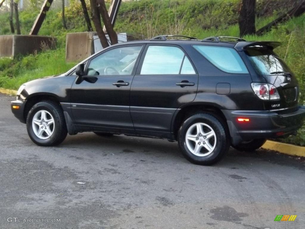 2001 RX 300 AWD - Black Onyx / Ivory photo #4