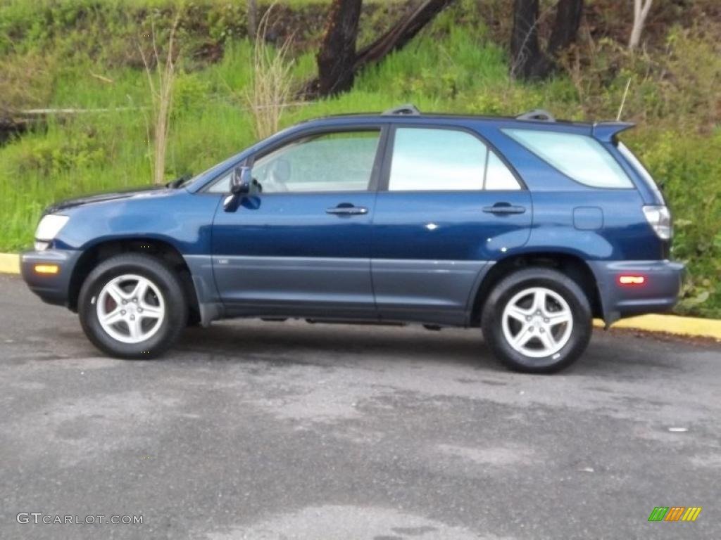 2001 RX 300 AWD - Indigo Ink Pearl / Ivory photo #3