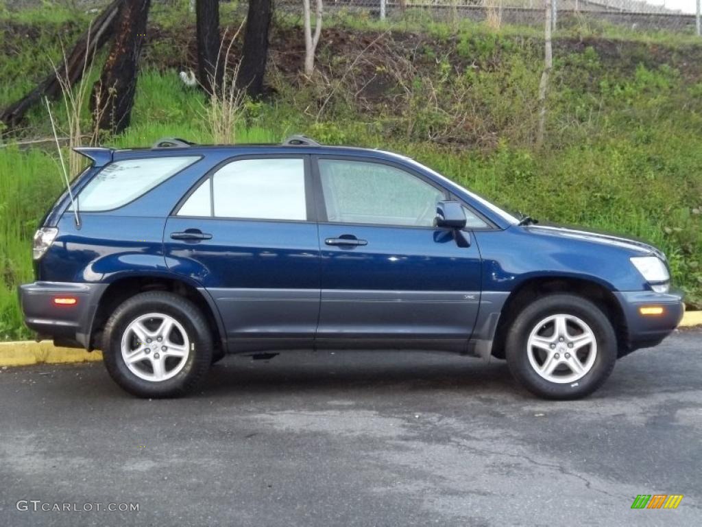 2001 RX 300 AWD - Indigo Ink Pearl / Ivory photo #6