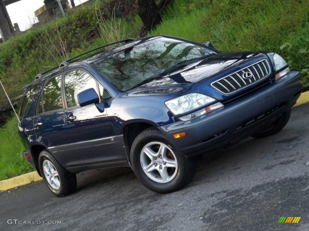 2001 RX 300 AWD - Indigo Ink Pearl / Ivory photo #22