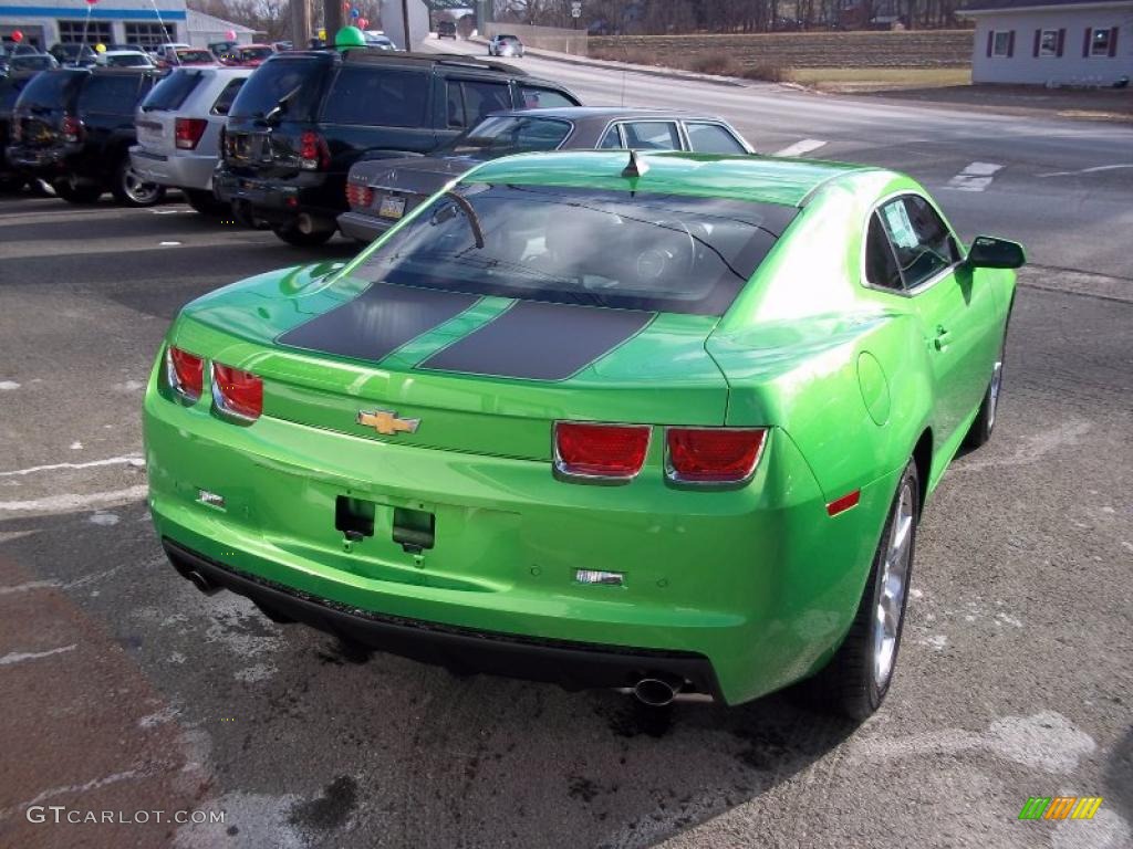 Synergy Green Metallic 2011 Chevrolet Camaro LT Coupe Exterior Photo #48453541