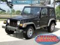 2005 Black Jeep Wrangler X 4x4  photo #1