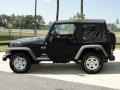 2005 Black Jeep Wrangler X 4x4  photo #7