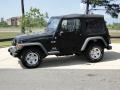 2005 Black Jeep Wrangler X 4x4  photo #8