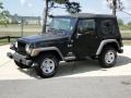 2005 Black Jeep Wrangler X 4x4  photo #9