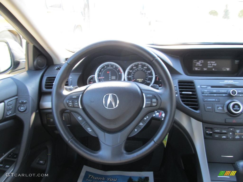 2010 TSX Sedan - Grigio Metallic / Ebony photo #17