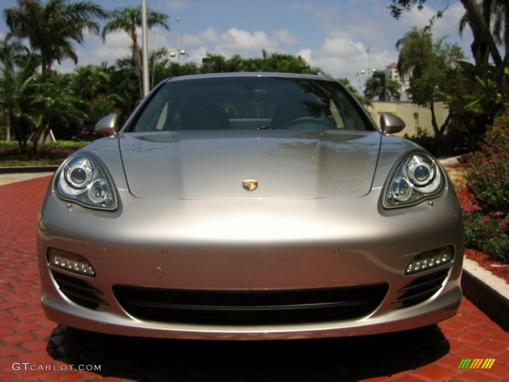 Platinum Silver Metallic 2010 Porsche Panamera S Exterior Photo #48454405
